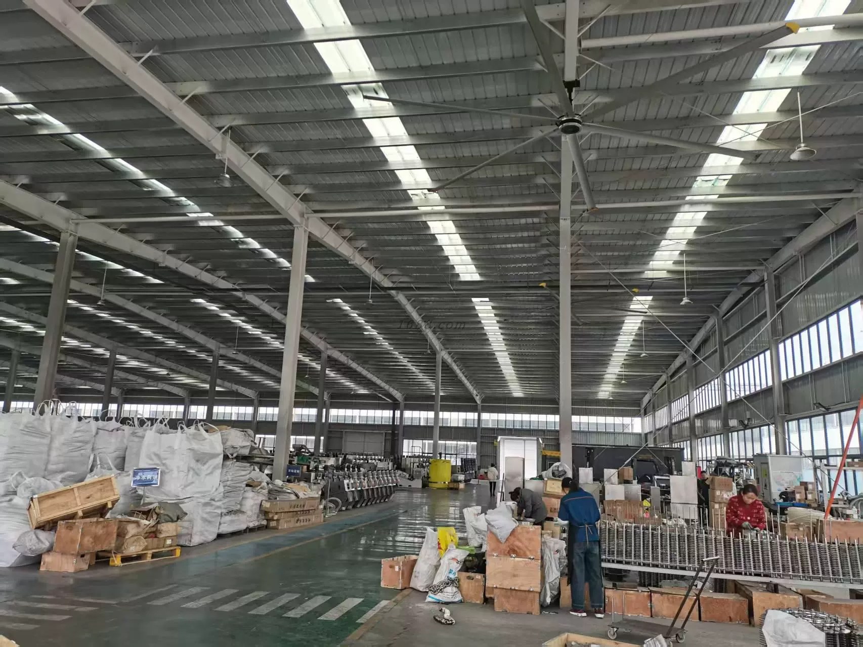 KOPAY large-scale industrial workshop and warehouse for wastewater treatment components